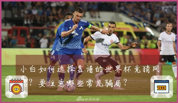 小白如何选择靠谱的世界杯竞猜网站？要注意哪些常见骗局？